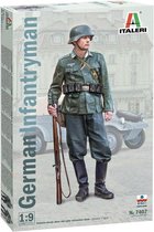 1:9 Italeri 7407 Gernan Infantryman Plastic kit