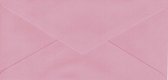 Luxe Enveloppen - 100 stuks - Roze - 110X220 mm - 100grms - 11x22 cm - Brief envelop