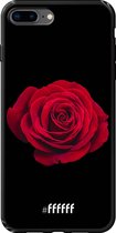 iPhone 7 Plus Hoesje TPU Case - Radiant Rose #ffffff