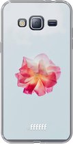 Samsung Galaxy J3 (2016) Hoesje Transparant TPU Case - Rouge Floweret #ffffff