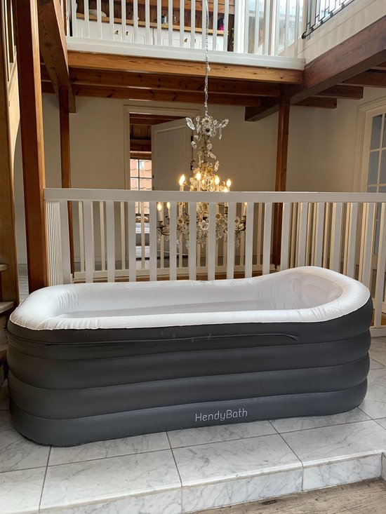 Hendy® Bad - Opblaasbaar Bad - Ligbad - IJsbad - Zitbad Volwassenen - Badkuip - Opblaasbad - Opvouwbaar bad - Opblaas bad - Ligbad - Bad
