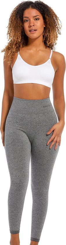 MAGIC Bodyfashion Lounge Legging Gris Chiné Femme - Taille XXL