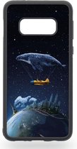 Whale in the sky Telefoonhoesje - Samsung Galaxy S10e