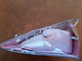 Babyschoentjes met klittenband in een oud roze kleur, maat 19/20,  6-12 maanden