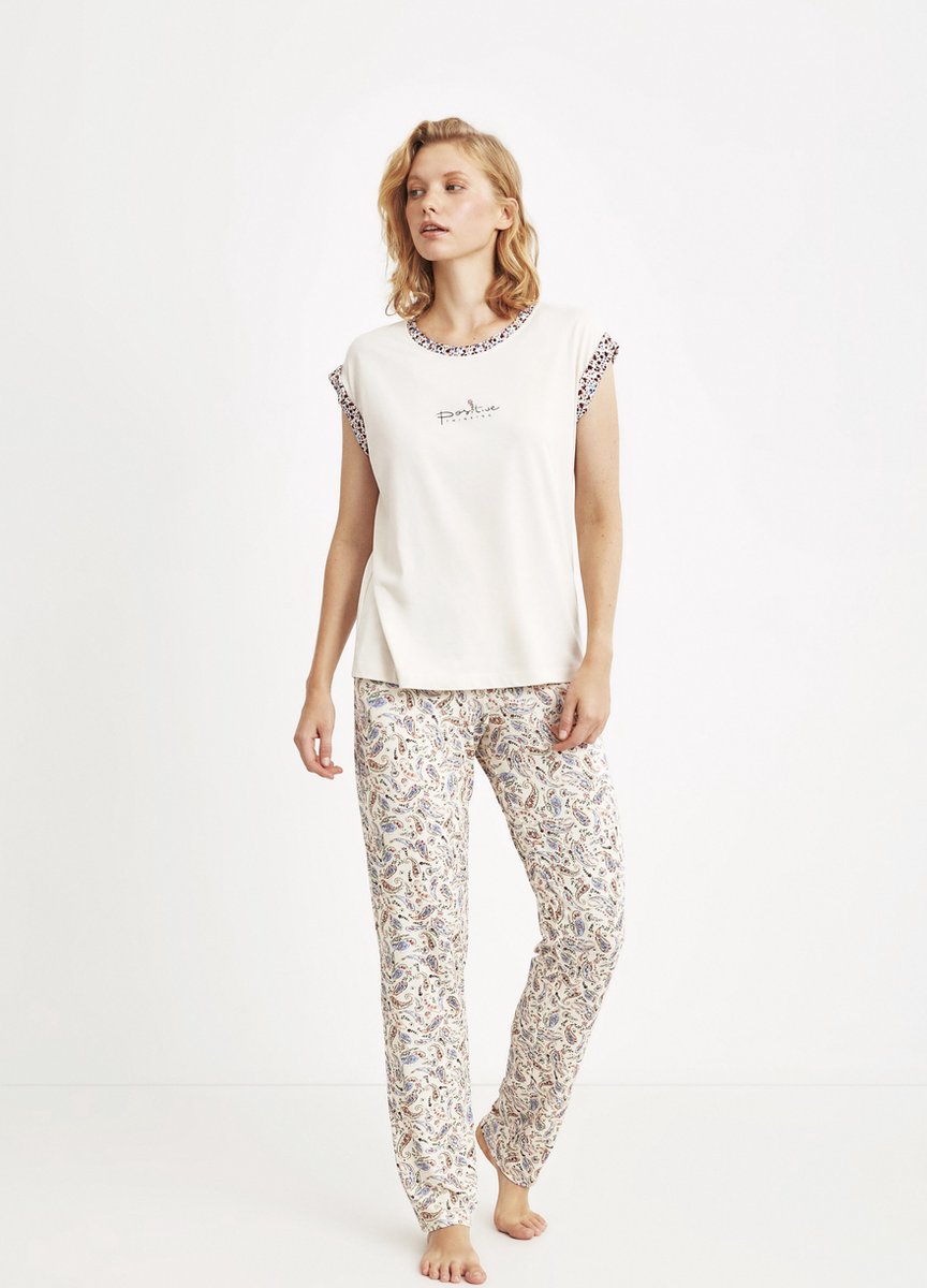 Catherine's - Dames Pyjama Set, Korte Mouwen - M
