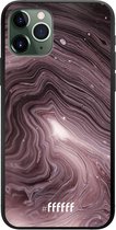 iPhone 11 Pro Hoesje TPU Case - Purple Marble #ffffff