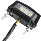 Kentekenverlichting voor Motor & Scooter - LED Kentekenplaatverlichting - Universeel - 12V