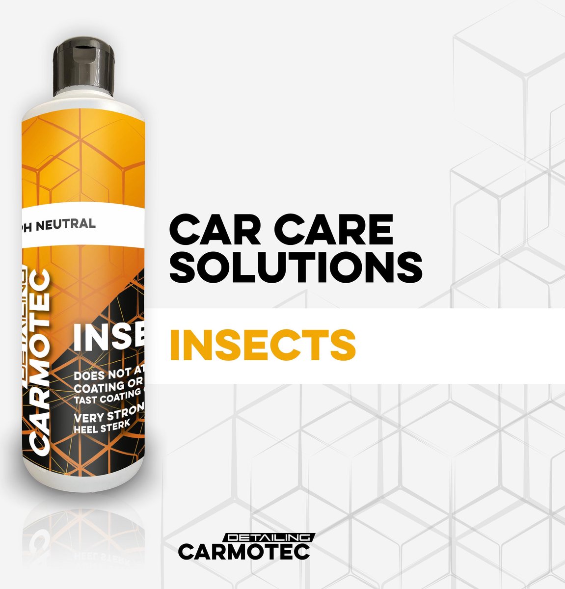 Carmotec - insectenverwijderaar - exterieur auto- spray 500 ml