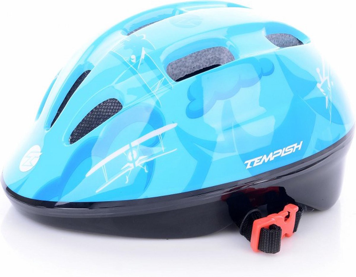 Tempish – Raybow – Skatehelm – – Lichtgewicht Helm met Ventilatie – -52cm Blauw