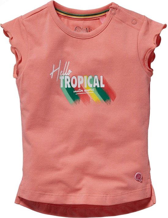 Quapi baby meisjes t-shirt Grace Shell Pink - Quapi