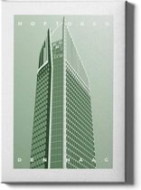 Walljar - Hoftoren - Muurdecoratie - Poster met lijst