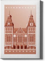 Walljar - Rijksmuseum - Muurdecoratie - Plexiglas schilderij