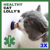 PowerChups Kattensnoepjes - Kattensnacks - snacks - Kattensnoepjes met kattenkruid - Catnip - Kattenlolly - Kattenvoer - Kattenkruid - Snoepjes voor katten - Vitaminen voor katten - Kattenspe