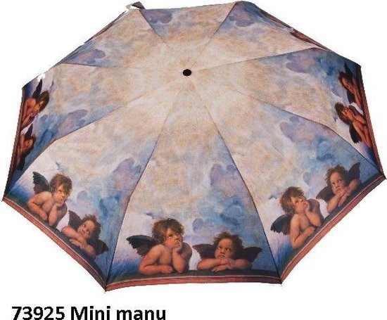 Happy Rain paraplu mini manueel alu light Engelen