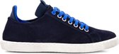 Travelin' Newquay Dames - Leren boot schoen met veter - Instapper - Sneaker - Blauw leer - Maat 37