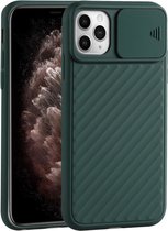 GSMNed – iPhone 11 pro Max Groen  – hoogwaardig siliconen Case Groen  – iPhone 11 pro Max Groen  – hoesje voor iPhone Groen  – shockproof – camera bescherming