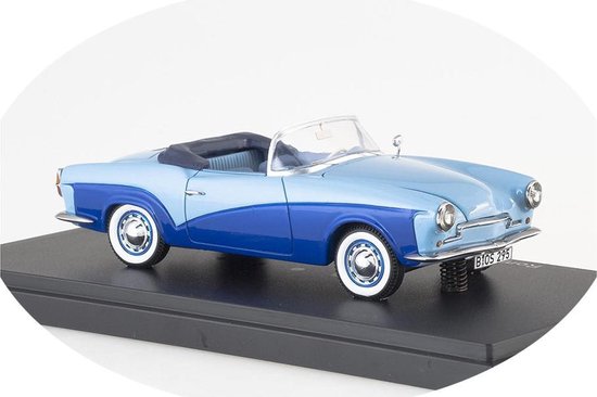 Miniature Voiture MINISTYLE 1/43 - Volkswagen Rometsch Cabriolet 1959 (Rouge) - Prototype Résine