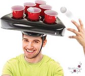 BrenLux - Bierpong - Drankspel - Beerpong - Beer pong - Bier pong  - Bierpong spel - Draagbare bierpong - GRATIS VERRASSING - Bierpongset - Opblaasbare bierpong - Bierpong bij het zwembad