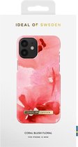 iDeal of Sweden Fashion Case voor iPhone 12 Mini Coral Blush Floral