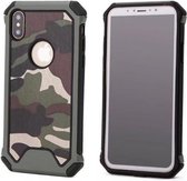 P.C.K. Army/Leger/Camouflage Backcover/Achterkant groen geschikt voor Samsung Galaxy A51