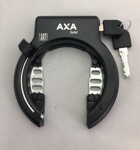 Ringslot Axa Solid Plus ART2 - zwart (werkplaatsverpakking