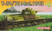 Dragon - 1/72 T-34/76 Mod. 1943 - DRA7277 - modelbouwsets, hobbybouwspeelgoed voor kinderen, modelverf en accessoires