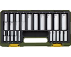 Proxxon 23292 Dopsleutelset 1/2 (12.5 mm), 1/4 (6.3 mm) 20-delig