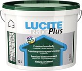 Lucite Inside Plus - Wit Mat - Binnenmuurverf - 12L