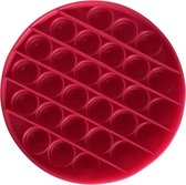 Pop it Fidget Toy Bubble - Rond - Fuchsia