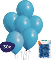 Blauwe Ballonnen – 30 stuks – Verjaardag Versiering