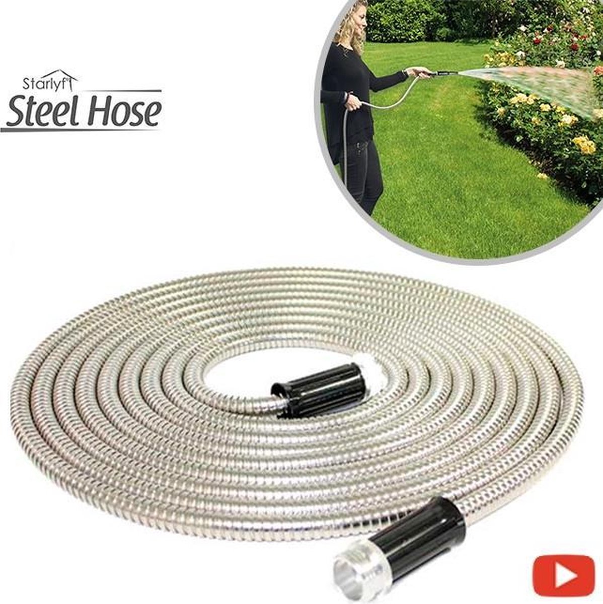 Starlyf Steel Hose 25FT