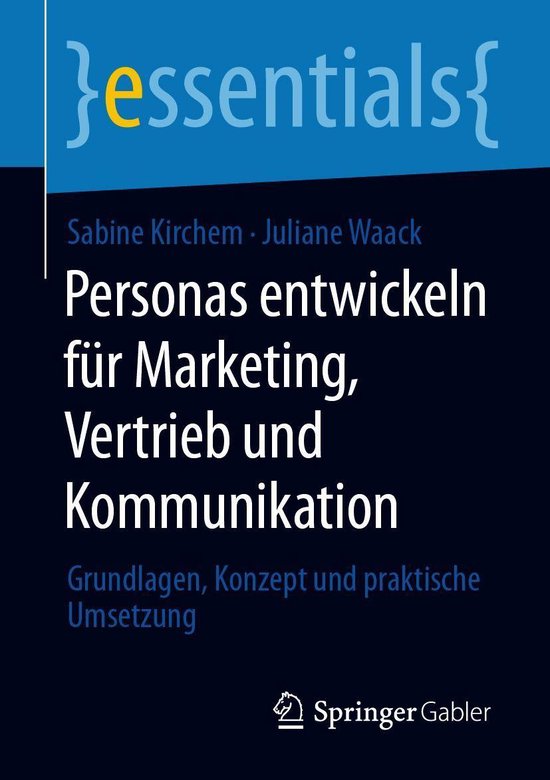 Business and Economics (German Language) - Personas entwicke ... - cover