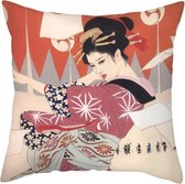 Kussenhoes Vrouw Japans Collectie 2.2