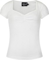 Mimi Top Ivory . T-shirt Dames - Shirt Dames