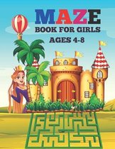 Maze Book for Girls Ages 4-8