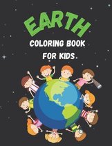 Earth Coloring Book For Kids