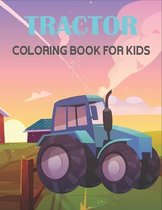 Tractor Coloring Book For Kids