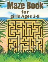 Maze Book for girls Ages 3-9