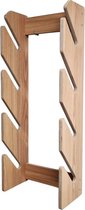 Board Racks - multiplex wandrek met HPL toplaag voor 4 skateboards