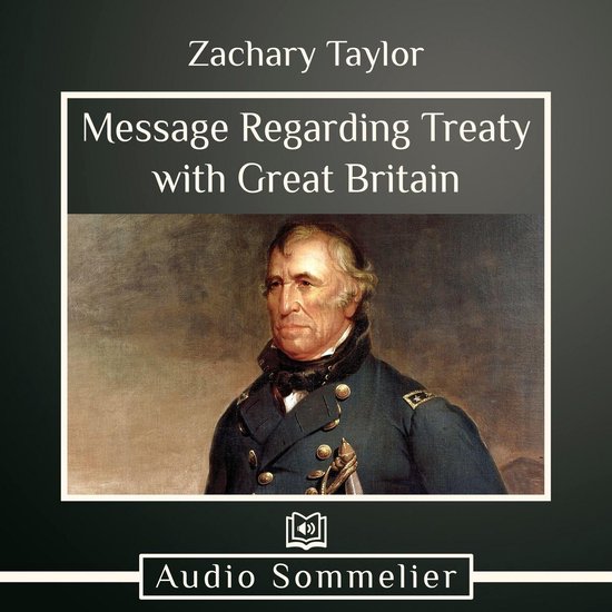 Message Regarding Treaty with Great Britain - cover