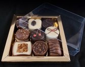 Candela Chocolatier- Paas Chocolade - Fairtrade eitjes -170 gr- Callebaut chocolade -relatie geschenk