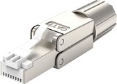 WiseGoods Premium RJ45 Connector - Beëindiging Plug Voor CAT7 STP - Netwerk Kabel - Koppelstuk - Afgeschermd Veld - 2 Stuks