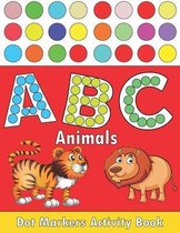 Dot Markers Activity Book ABC animals