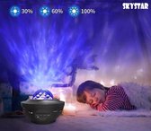 Sterren projector - Galaxy Projector - Sterrenhemel - Star Projector- Nachtlamp - Muziek Box - Bluetooth - USB - Zwart