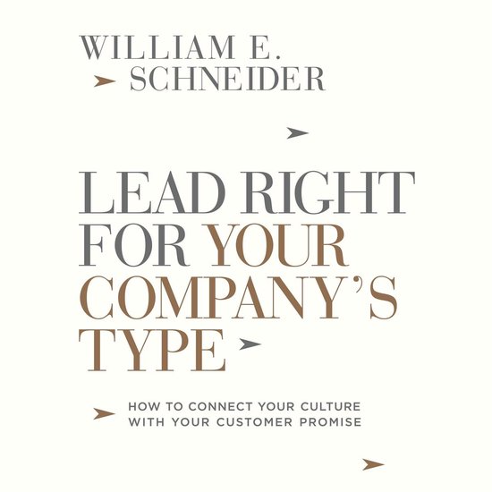 Lead Right for Your Company's Type - cover