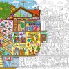 foto van XXL Giant Kleurplaat voor Kinderen - Grote Kleurboek voor Meisjes, Jongens en Volwassenen - Kleurposter 118x84 cm - Home, Sweet Home