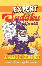 Expert Sudoku - Puzzle Book for Adults - Large Print - Crack those Cryptic Sudoku!