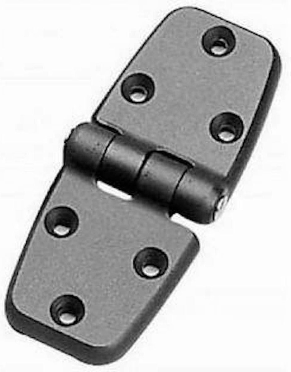 Deurscharnier Heavy Duty - Nylon - 120 x 50 x 15,5 mm (6 stuks)