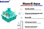 Bol.com HyperX Alloy Origins Core - Gaming Toetsenbord - HyperX Aqua Switch - RGB - Tenkeyless Mechanical - Qwerty - Zwart aanbieding