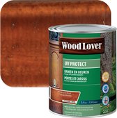 WoodLover UV Protect - Beits - Ramen en deuren - Hoge UV protectie beits - 647 - Meranti Rood- 2,50 l